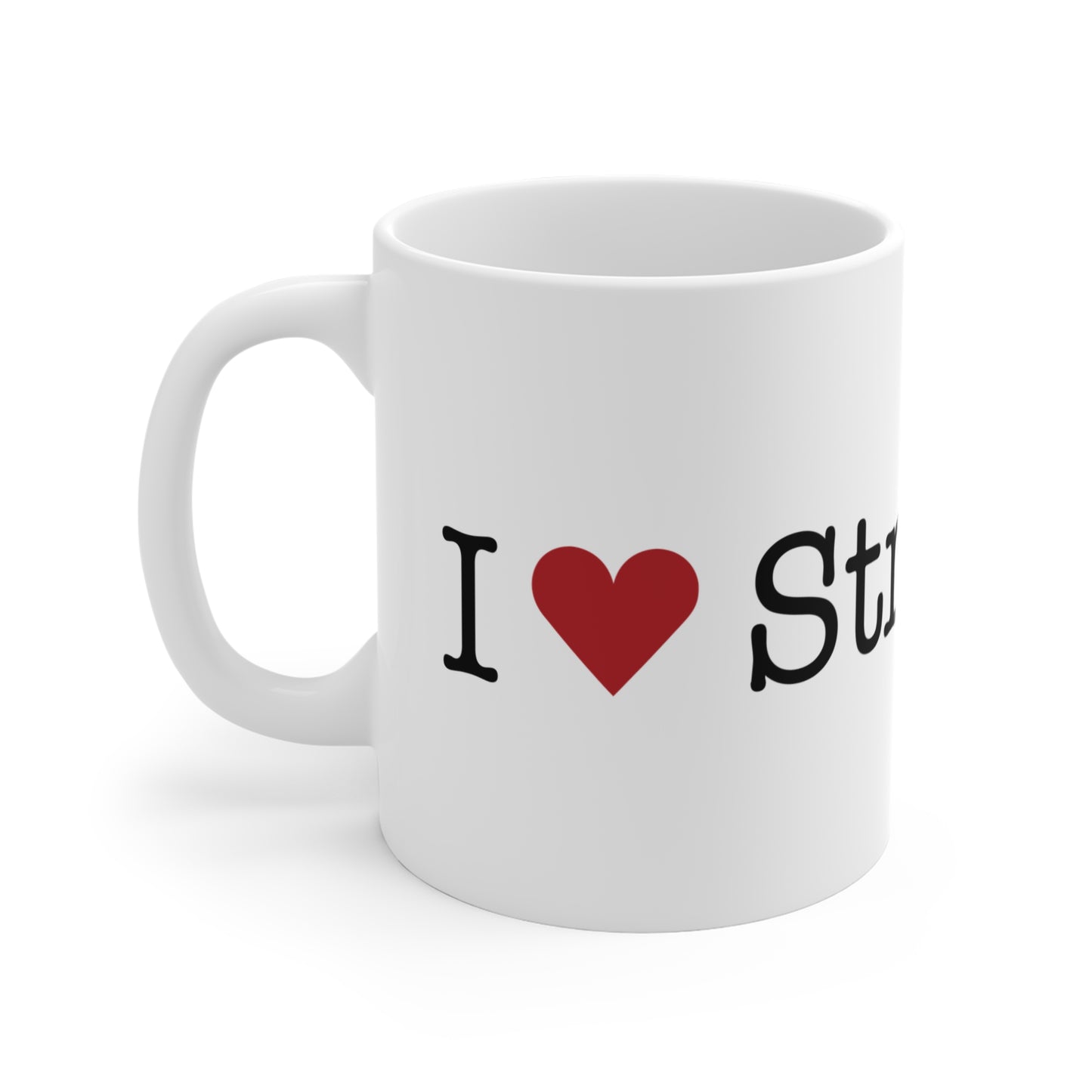I Heart Stratfield. Mug 11oz
