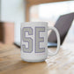 Goose Zip Code Gray & Purple Mug 15oz