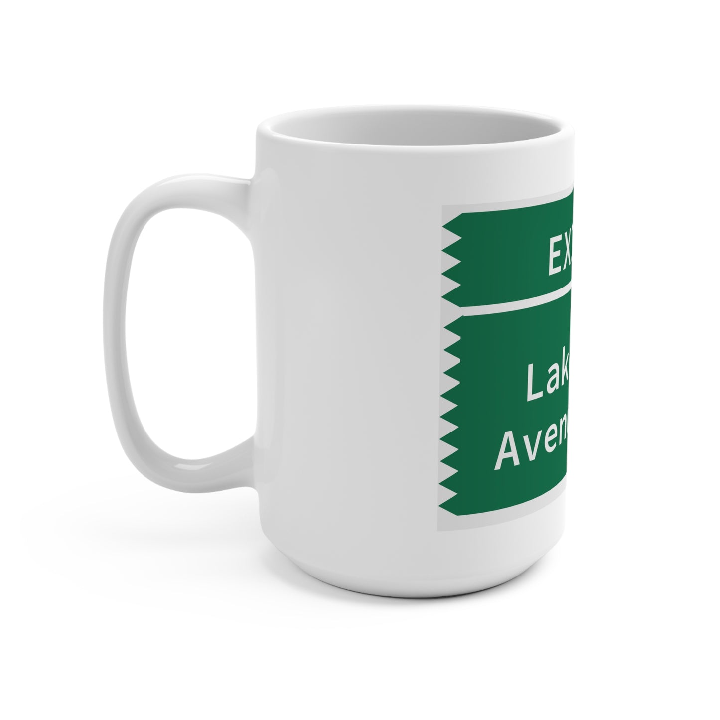 Vintage Merritt Parkway Exit 29 Sign Mug 15oz