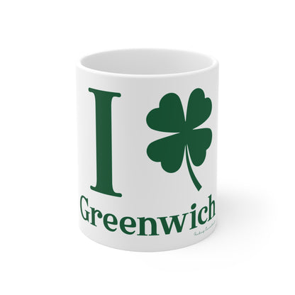 I Clover Greenwich Mug 11oz