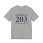 Sherman 203 Connecticut Unisex Jersey Short Sleeve Tee