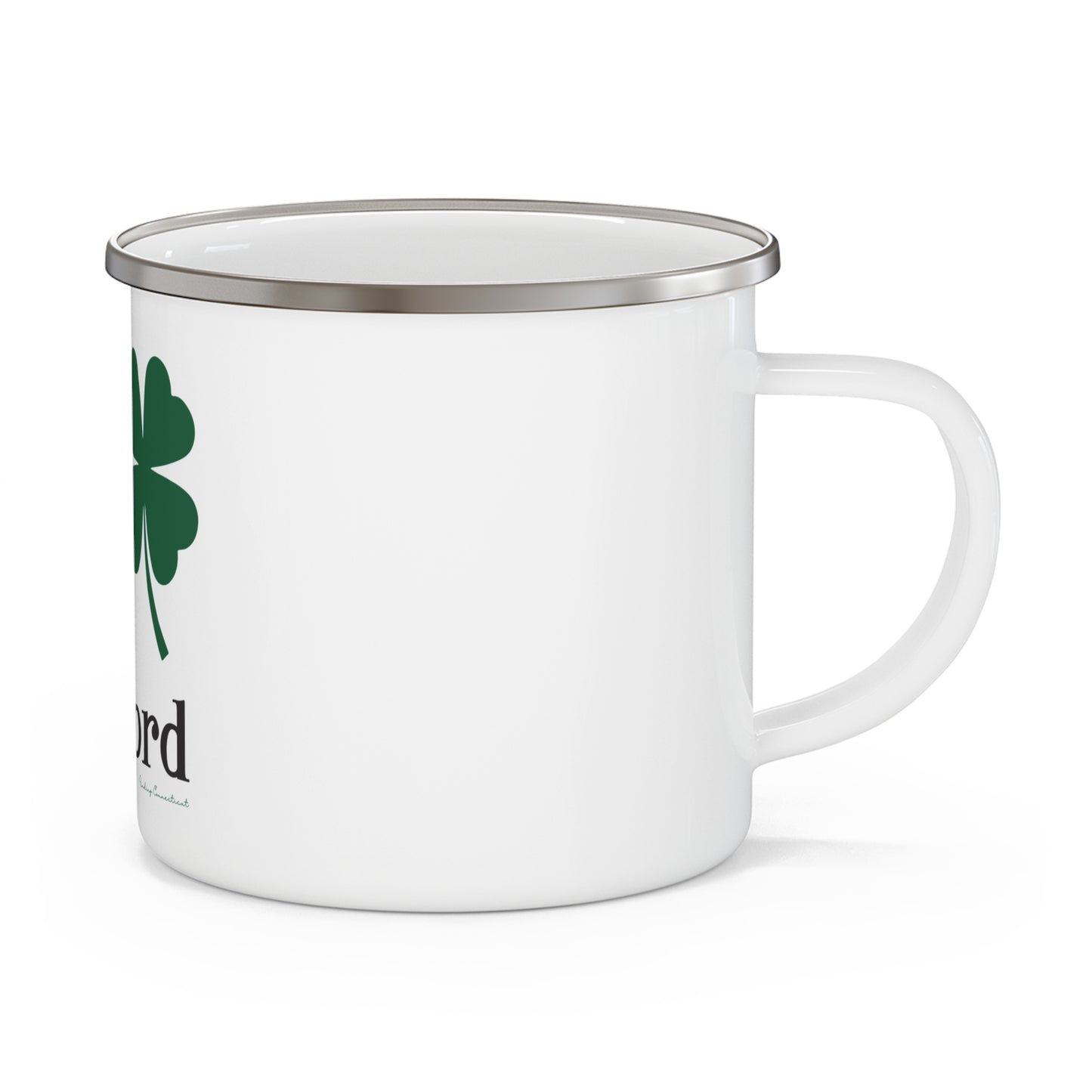 I Clover Stafford Enamel Camping Mug