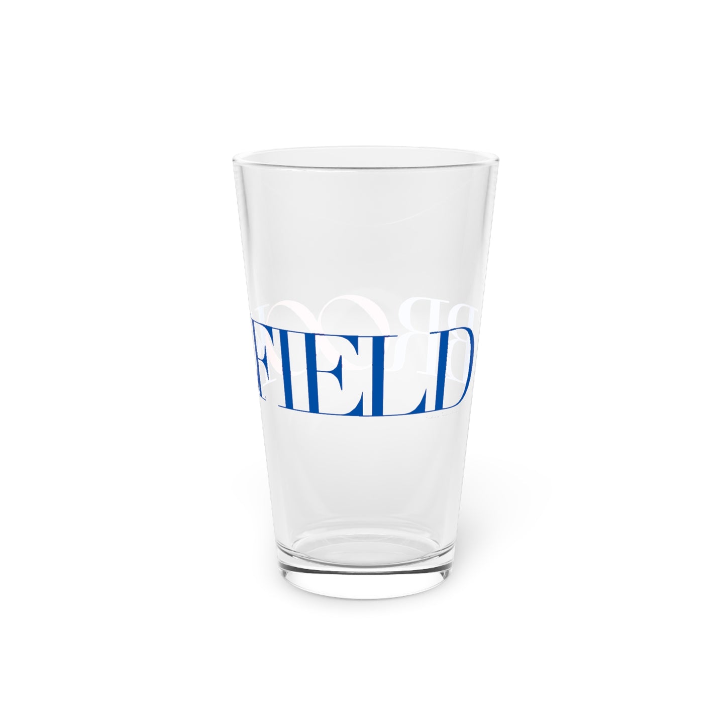 41 Tilt Brookfield Pint Glass, 16oz