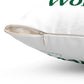 I Clover Wolcott Spun Polyester Square Pillow