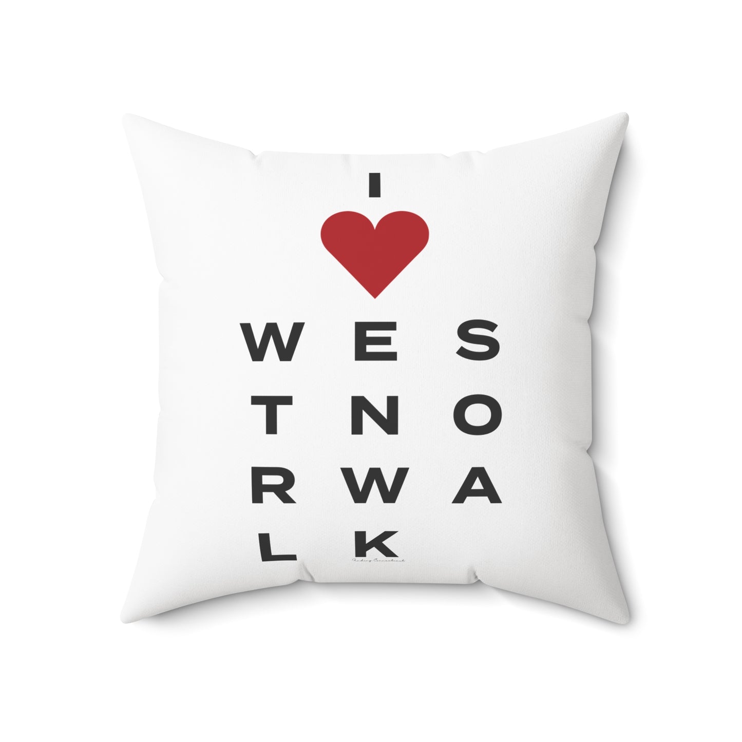 West Norwalk Vision Spun Polyester Square Pillow