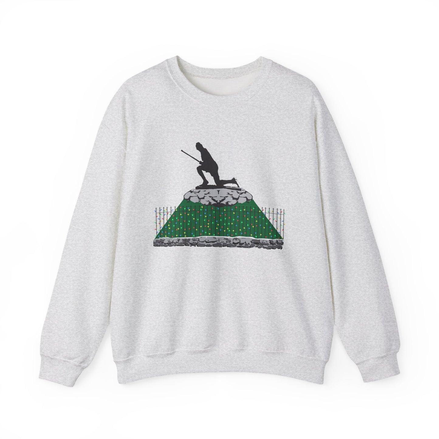 Minuteman Holiday Lights Unisex Heavy Blend™ Crewneck Sweatshirt