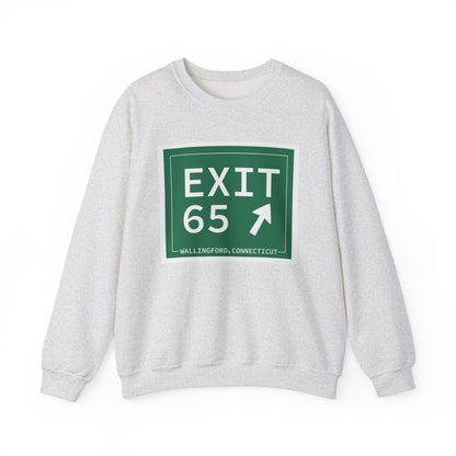 Vintage Exit 65 WCP Sign Unisex Heavy Blend™ Crewneck Sweatshirt