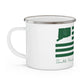 South Windsor Connecticut St. Patrick’s Day Flag Enamel Camping Mug