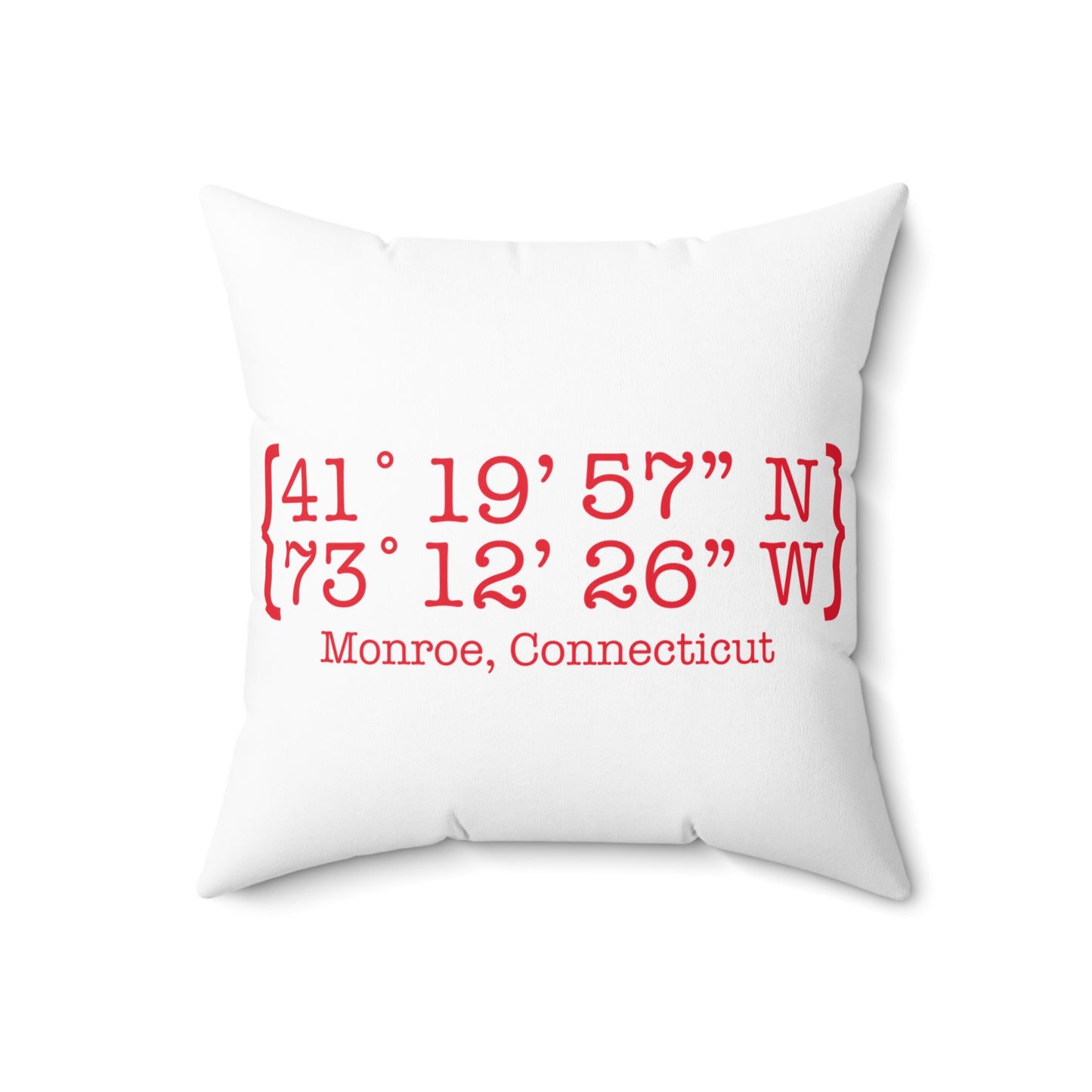 Monroe Coordinates Spun Polyester Square Pillow