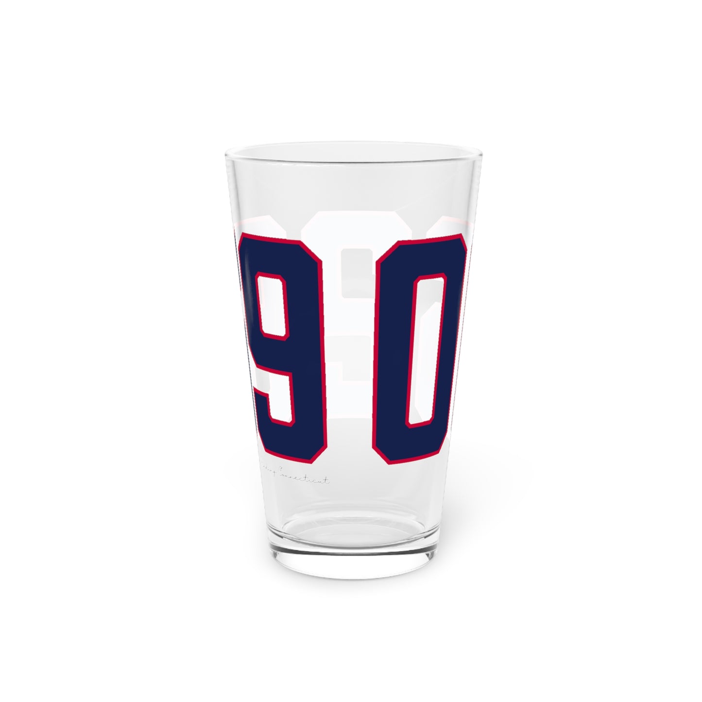 06269 Storrs Connecticut Zip Code Pint Glass, 16oz