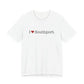 I Heart Southport. Unisex Jersey Short Sleeve T-Shirt