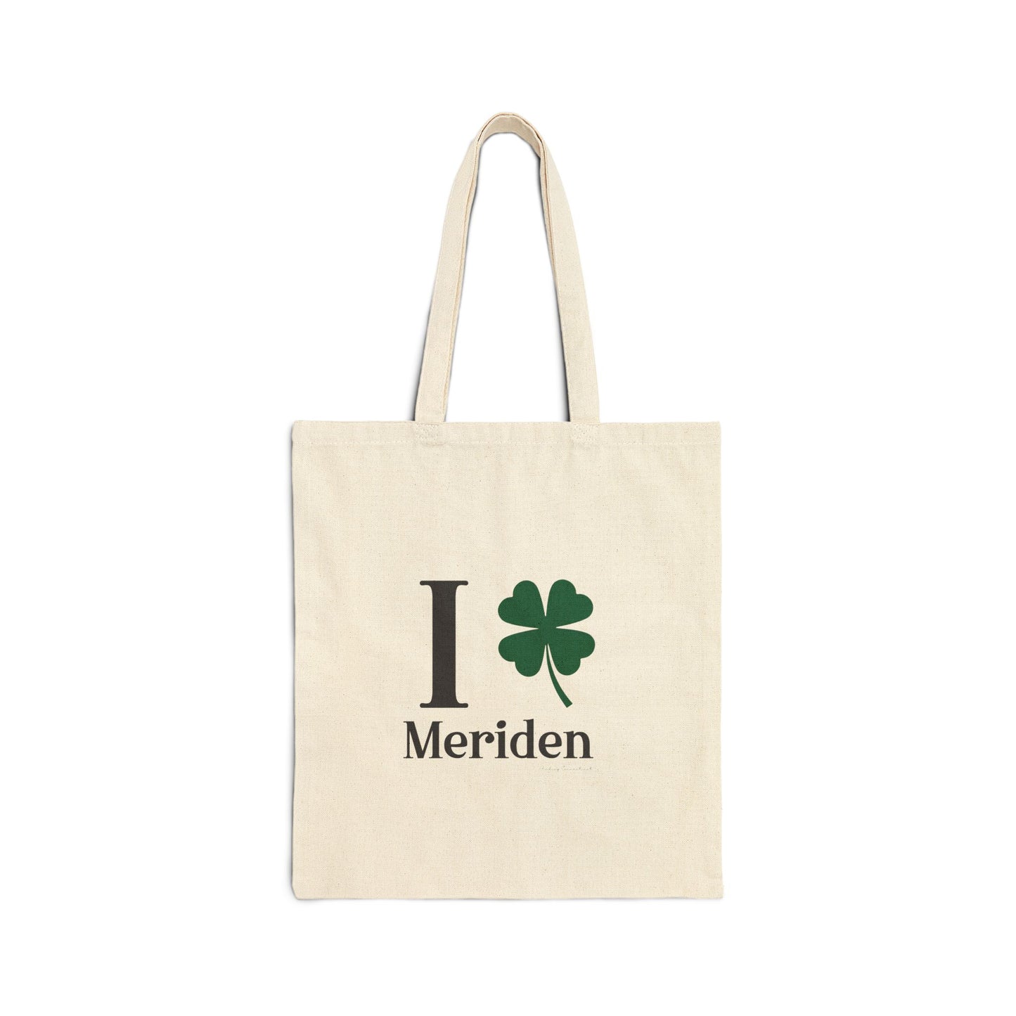 I Clover Meriden Cotton Canvas Tote Bag
