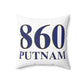 860 Putnam Spun Polyester Square Pillow