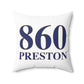 860 Preston Spun Polyester Square Pillow