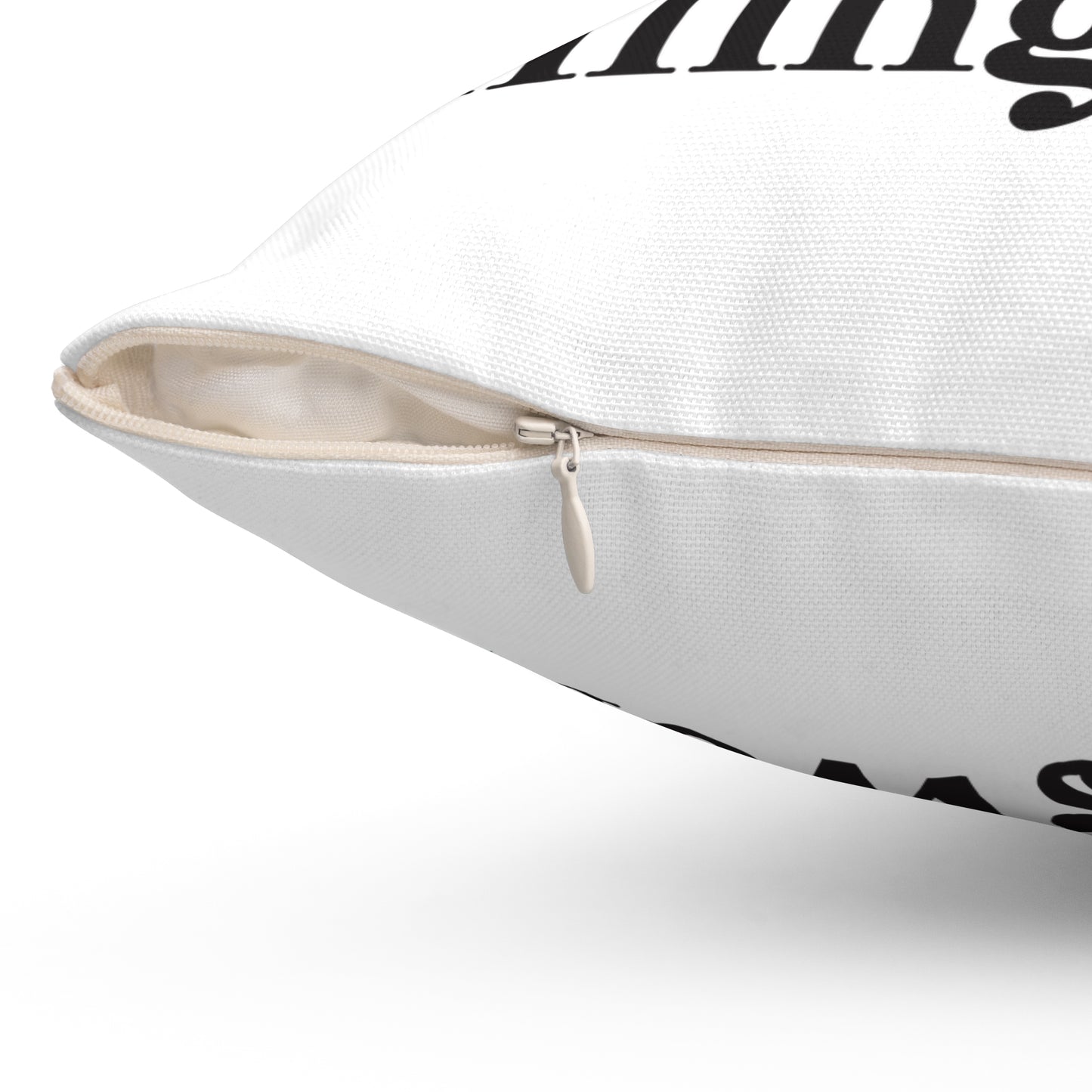 I Clover Killingworth Spun Polyester Square Pillow