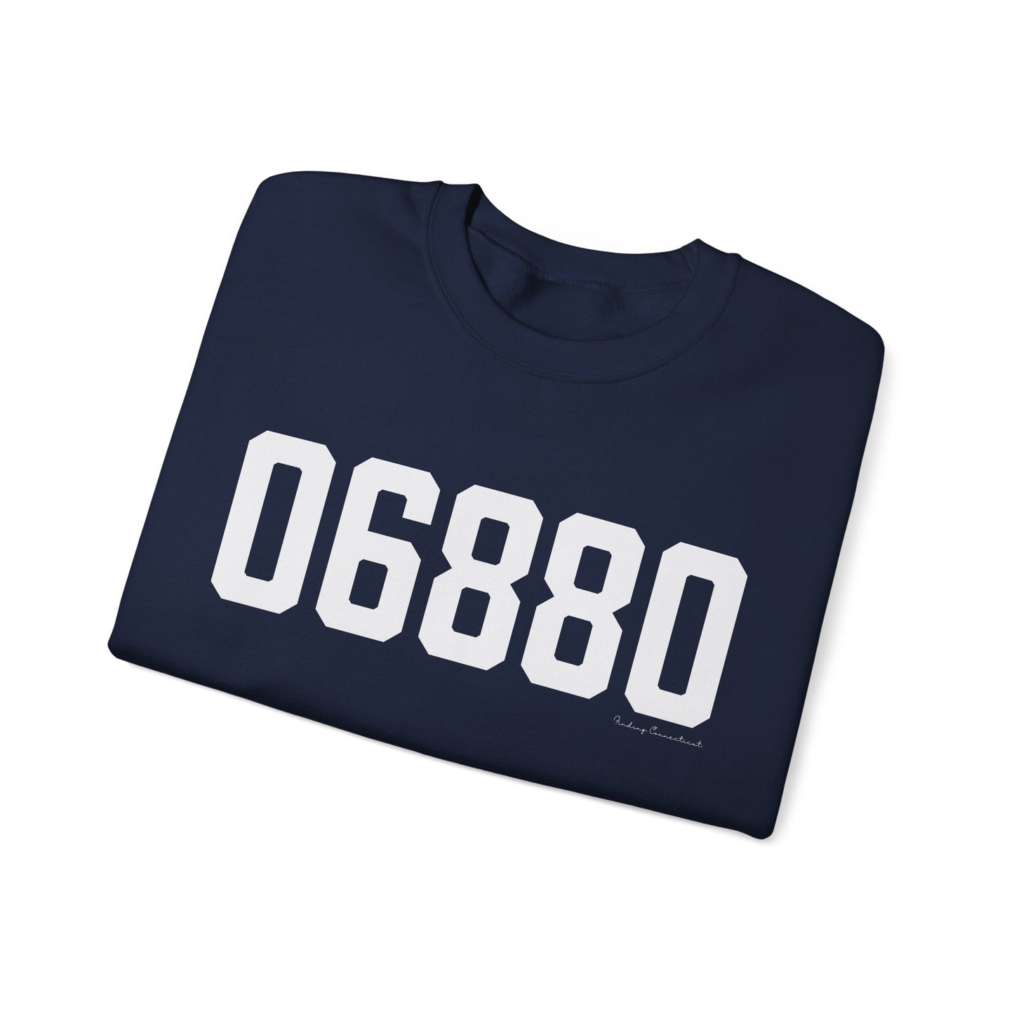 06880 Westport CT Zip Code Unisex Heavy Blend™ Crewneck Sweatshirt