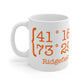 Ridgefield Coordinates Mug 11oz