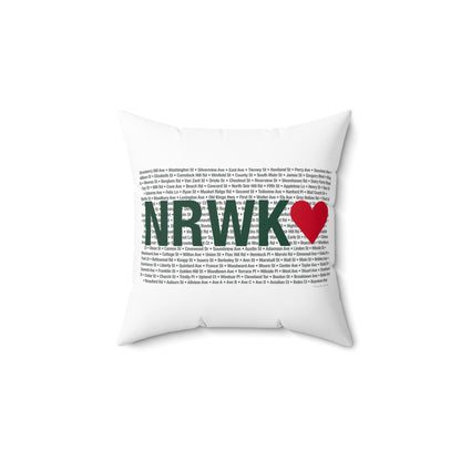 Norwalk Love Spun Polyester Square Pillow
