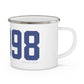 06098 Winchester Connecticut Zip Code Enamel Camping Mug