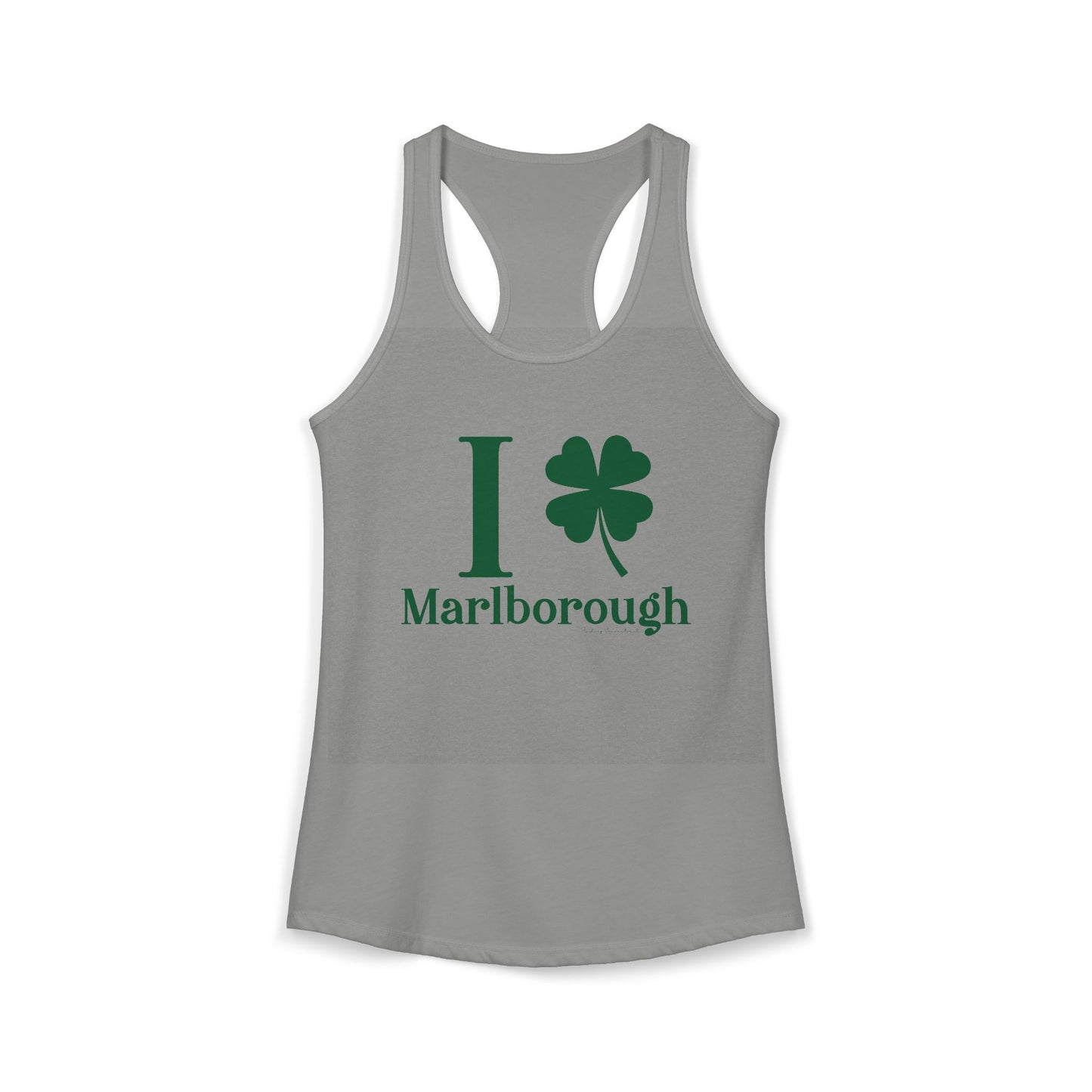 I Clover Marlborough Women's Ideal Racerback Tank Top