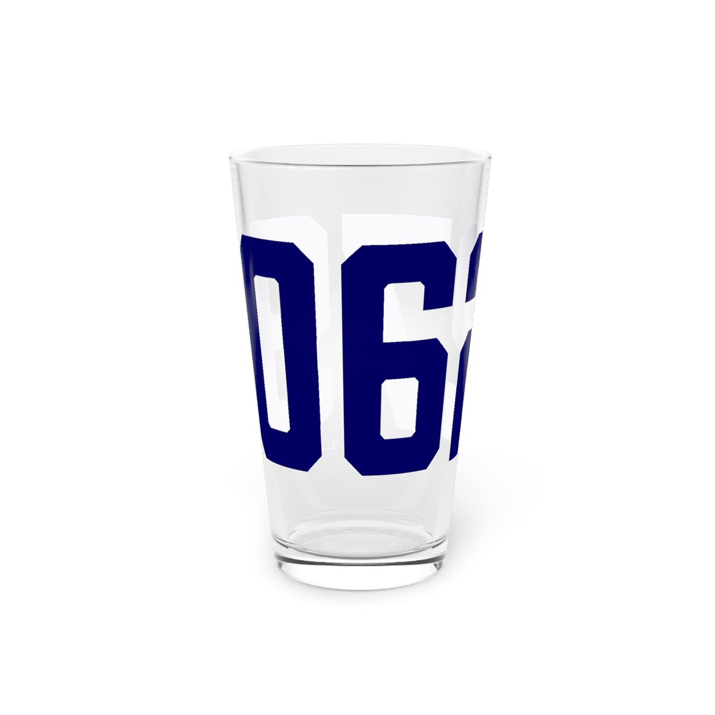 06279 Willington Connecticut Zip Code Pint Glass, 16oz