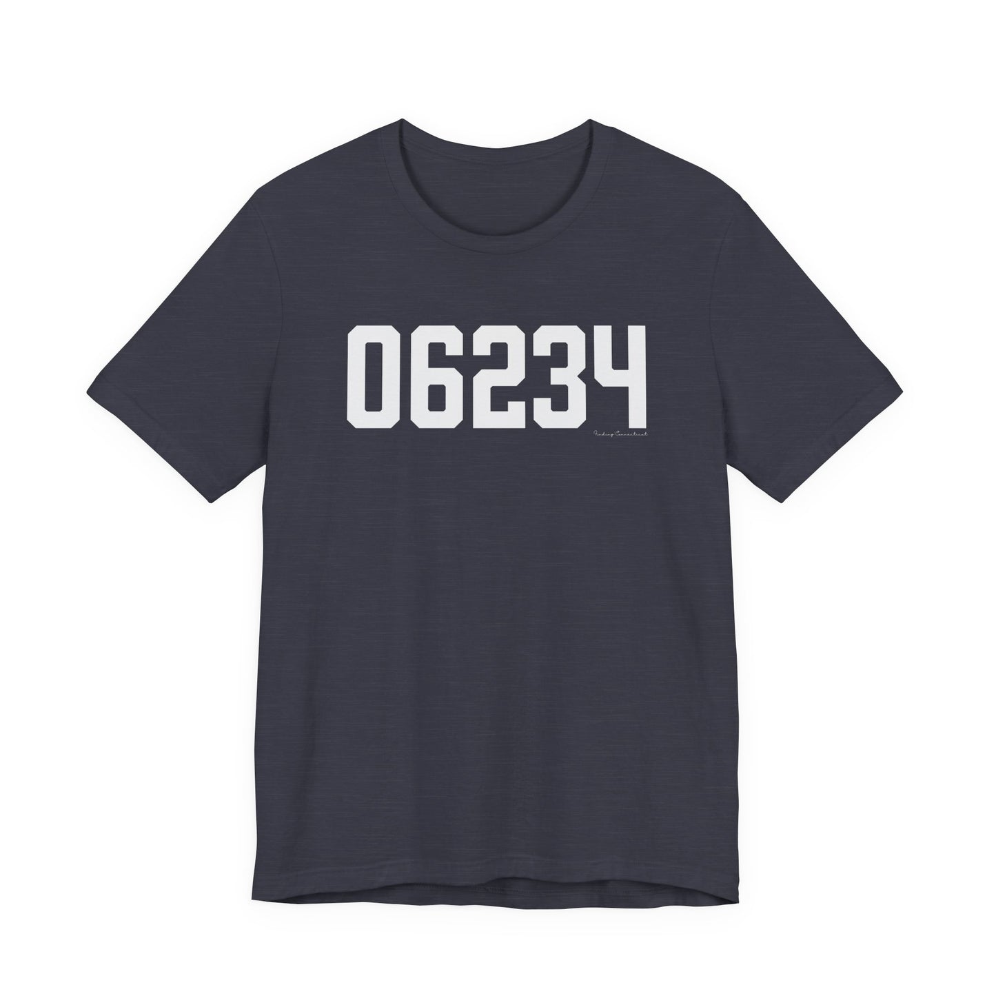 06234 Brooklyn CT Zip Code Unisex Jersey Short Sleeve T-Shirt