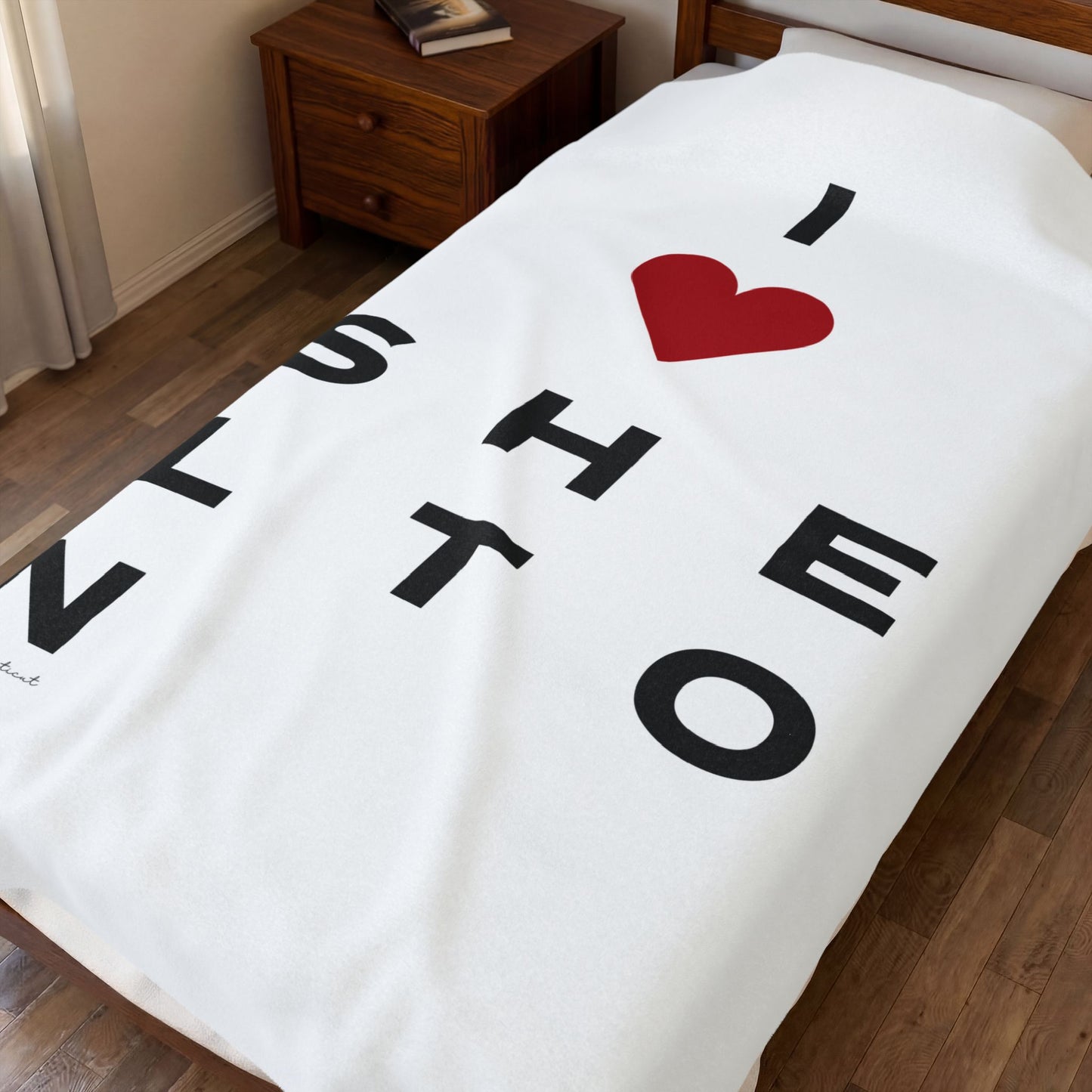 Shelton Vision Velveteen Plush Blanket
