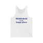 Middlefield is My Happy Place Unisex Jersey Tank Top