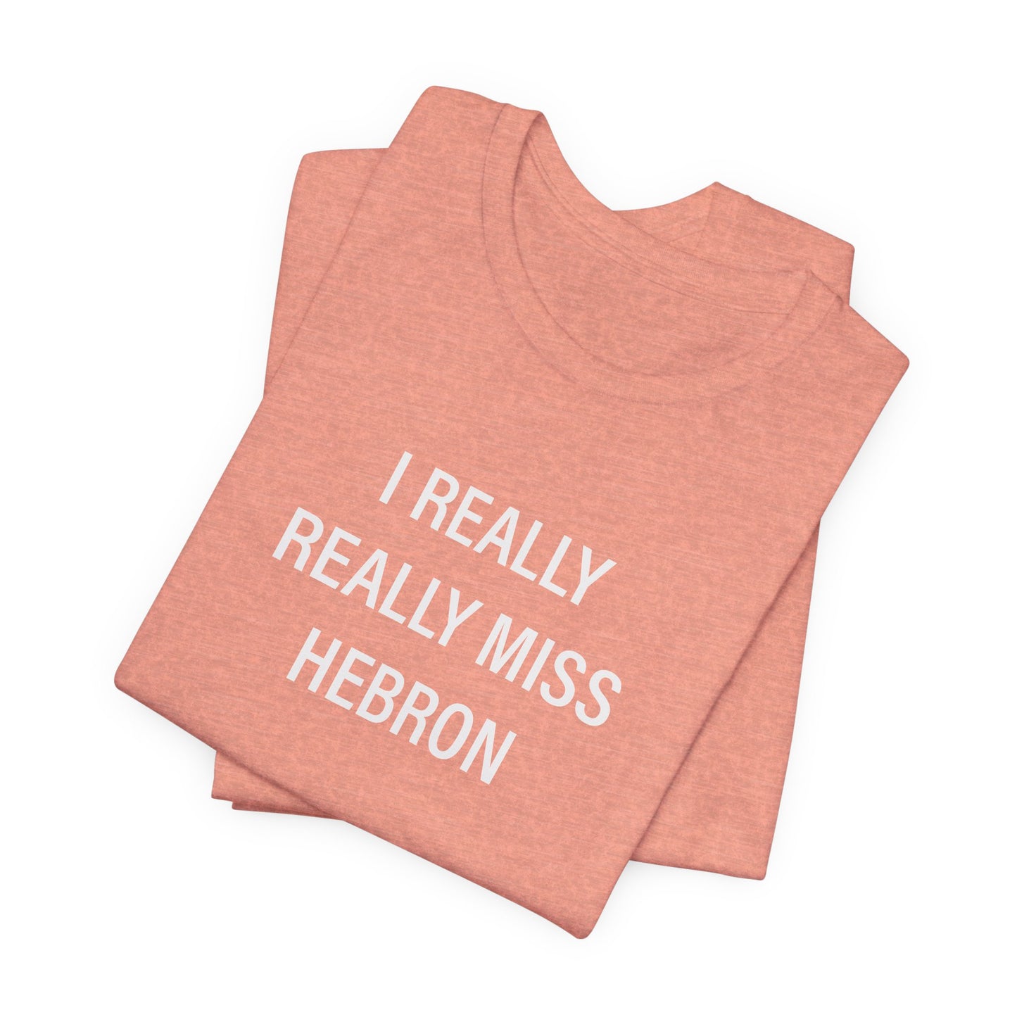 I Really Really Miss Hebron Unisex Jersey Short Sleeve T-Shirt