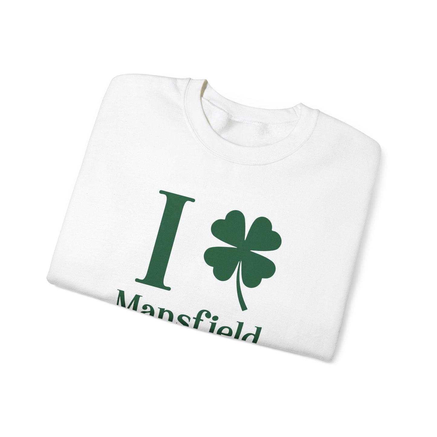 I Clover Mansfield Unisex Heavy Blend™ Crewneck Sweatshirt