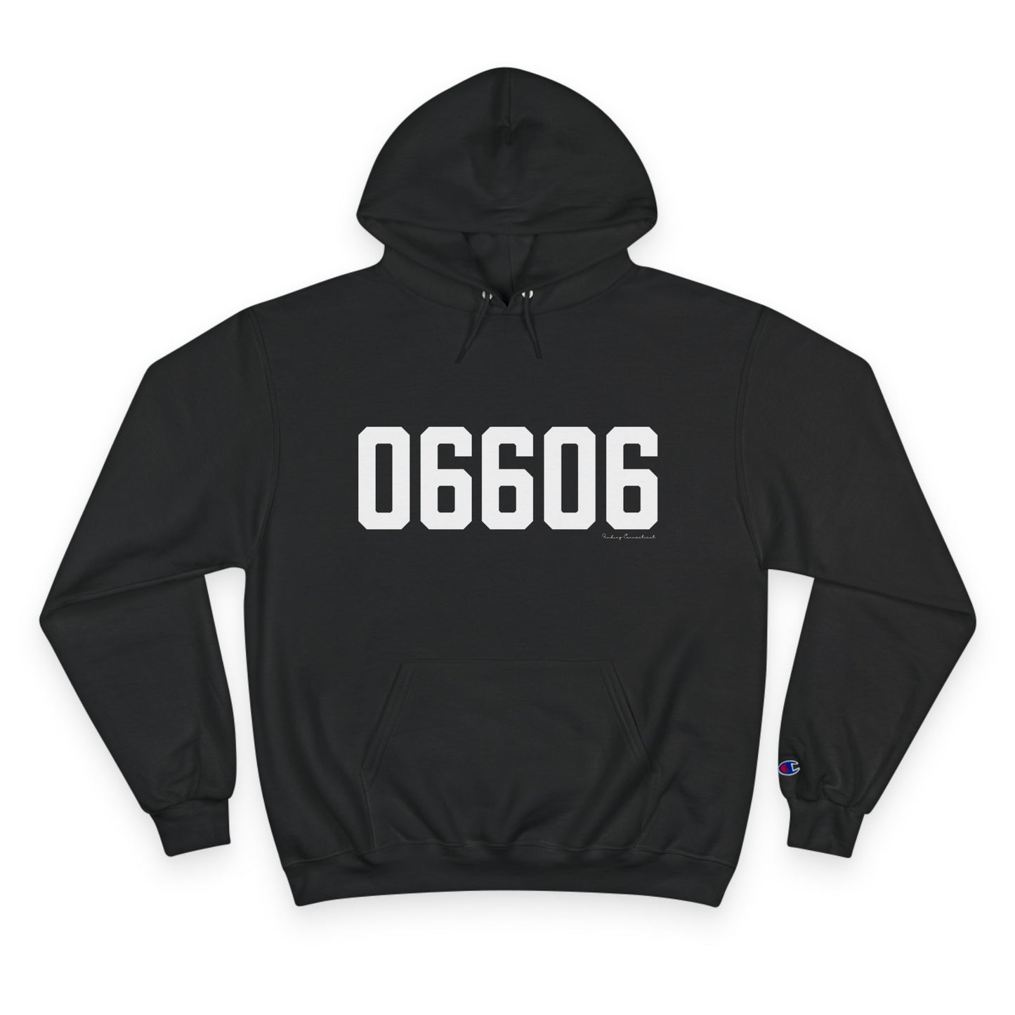 06606 Bridgeport CT Zip Code Champion Hoodie Sweatshirt