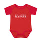 Just a kid from Seymour Infant Baby Rib Bodysuit