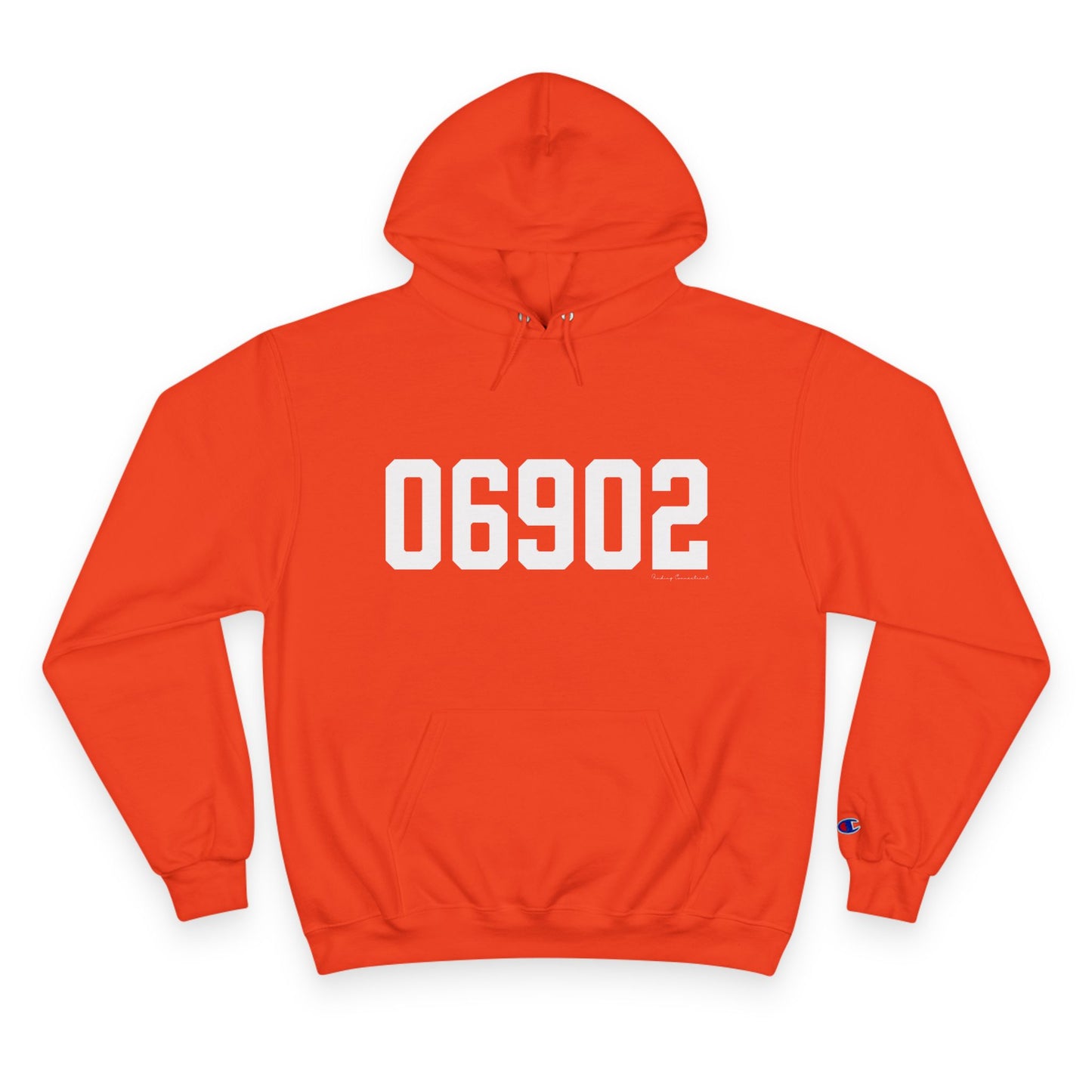 06902 Stamford CT Zip Code Champion Hoodie Sweatshirt