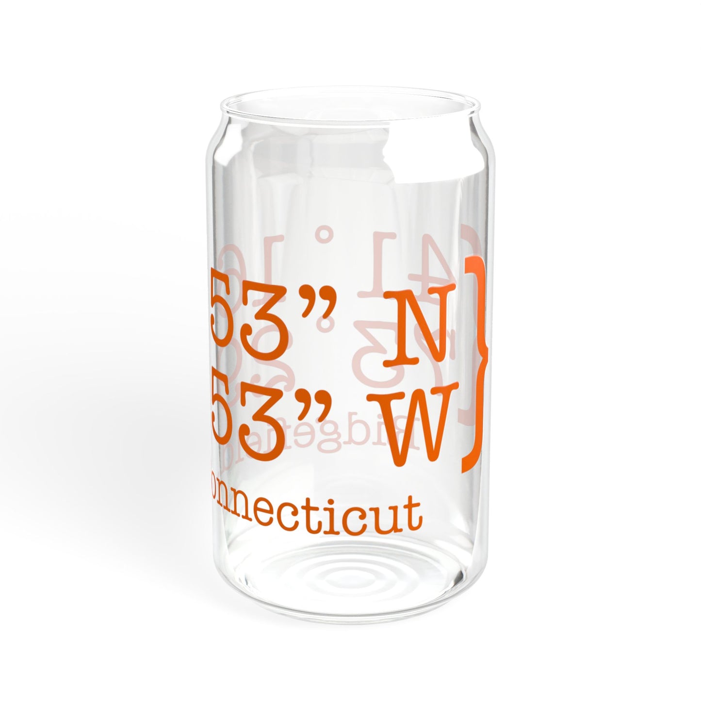 Ridgefield Coordinates Sipper Glass, 16oz