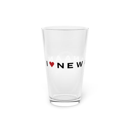 New Canaan Vision Pint Glass, 16oz