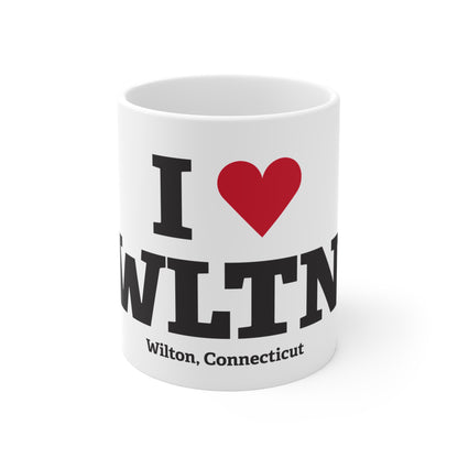 I Heart WLTN Mug 11oz