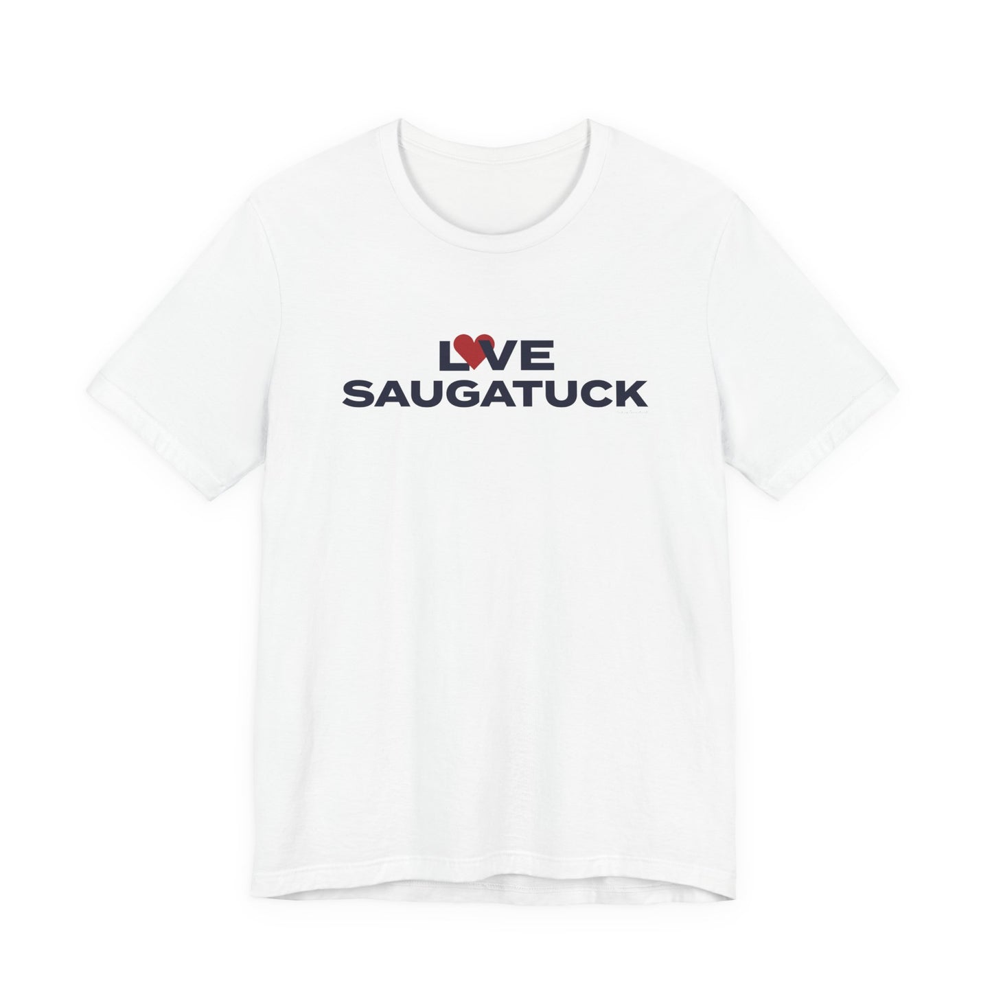 Love Saugatuck Unisex Jersey Short Sleeve T-Shirt