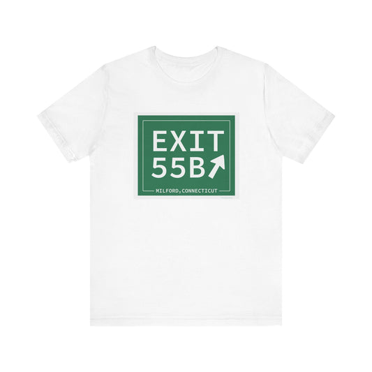 Vintage Exit 55B WCP Sign Unisex Jersey Short Sleeve T-Shirt