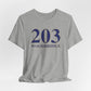 203 Woodbridge Unisex Jersey Short Sleeve T-Shirt