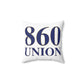 860 Union Spun Polyester Square Pillow
