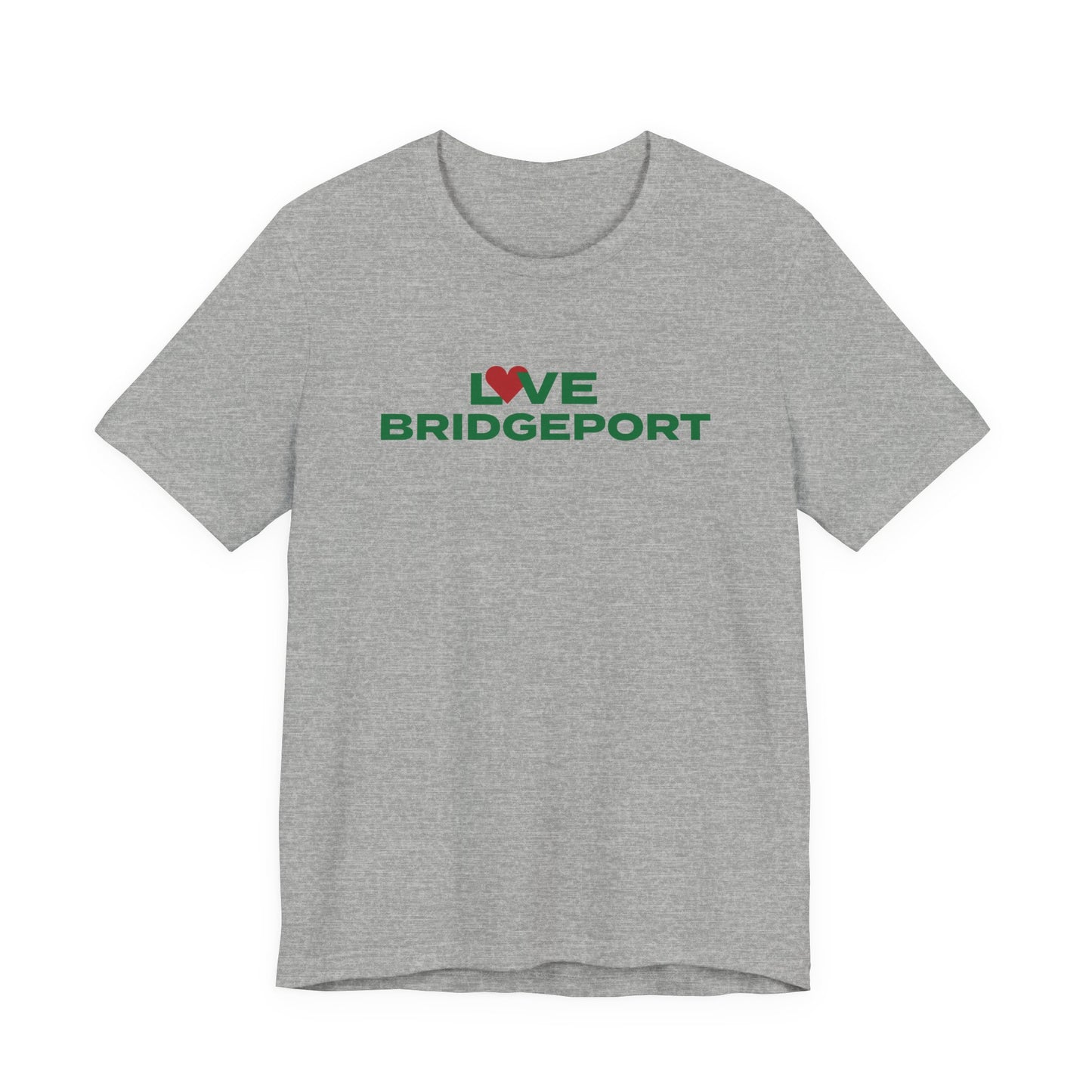 Love Bridgeport Unisex Jersey Short Sleeve T-Shirt