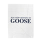 Just a kid listening to Goose Velveteen Plush Blanket
