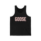 Goose Zip Code - Peach & Pink Unisex Jersey Tank Top