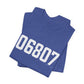 06807 - Greenwich CT Zip Code Unisex Jersey Short Sleeve T-Shirt