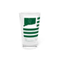 Beacon Falls Connecticut St. Patrick’s Day FlagPint Glass, 16oz