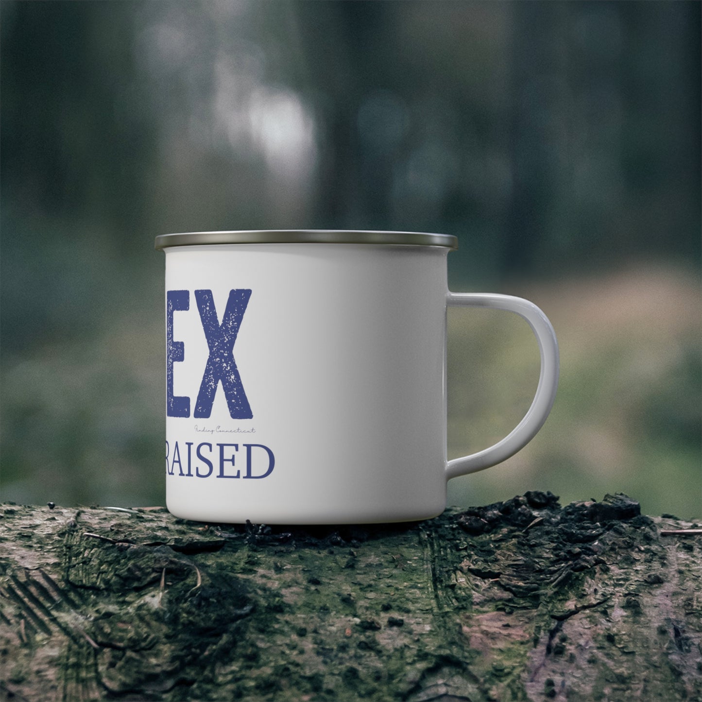 Essex Born & Raised Enamel Camping Mug