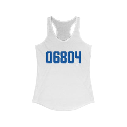 06804 Brookfield Connecticut Zip Code Women's Ideal Racerback Tank Top