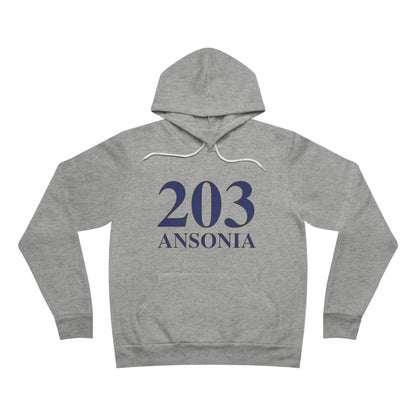 203 Ansonia Unisex Sponge Fleece Pullover Hoodie