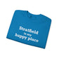 Stratfield Is My Happy Place Unisex Heavy Blend™ Crewneck Sweatshirt