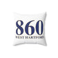 860 West Hartford Polyester Square Pillow